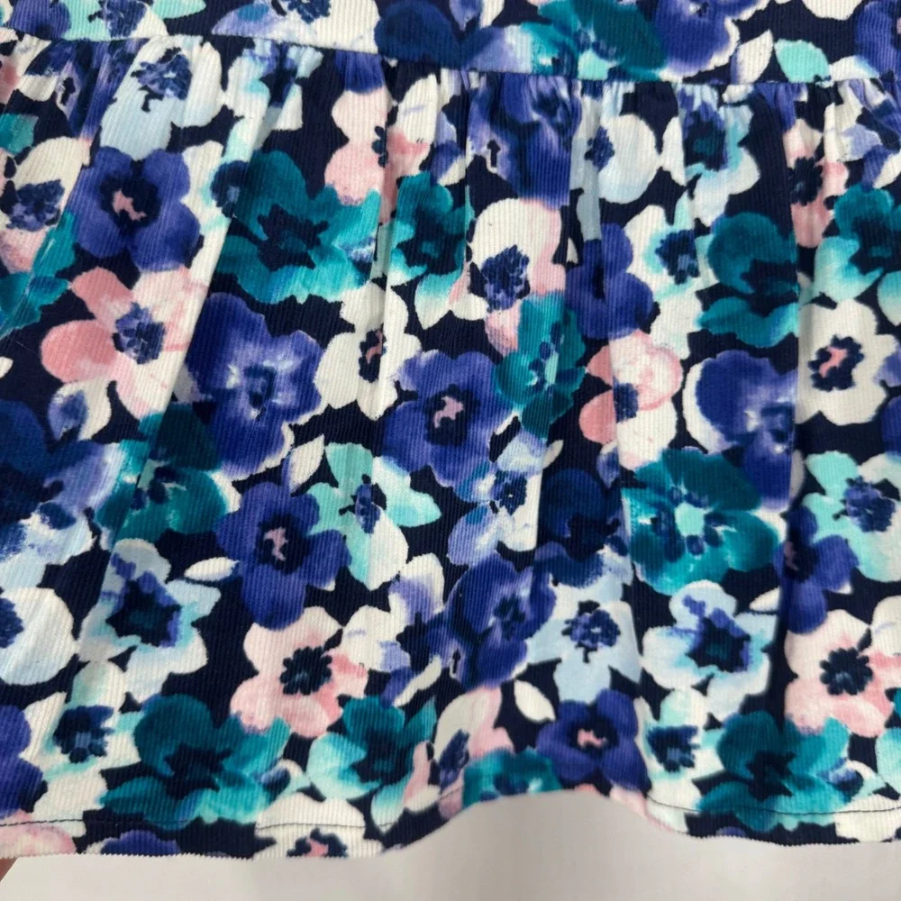 Gymboree‎ Baby Girl Floral Print Dress Corduroy w/ Bloomer 18-24 Months NWT